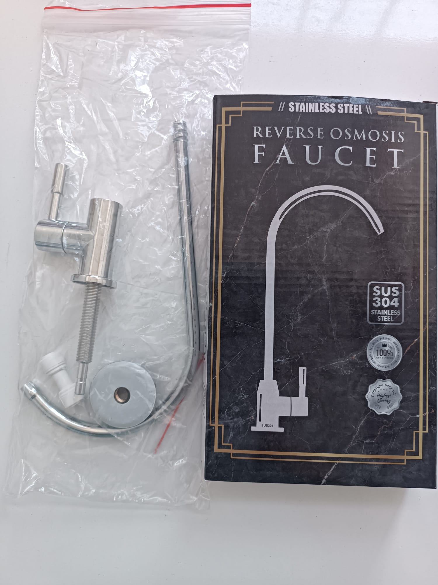 SUS 304 Paslanmaz Çelik Arıtma Musluğu